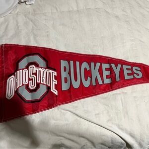 Ohio State Buckeyes Red Pennant
